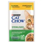 PURINA Cat Chow Sterilised Gig Kana ja baklažaaniga - m&auml;rg kassitoit 85 g