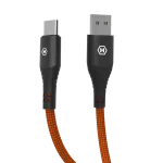 HAMMER USB-A USB-C kaabel 1,2 m must 480Mbps laadimine ja andmeside