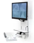 ERGOTRON Styleview istu-seisa vertikaalt&otilde;stuk patsiendituppa (valge)