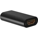 Goobay 58491 HDMI signaaliv&otilde;imendi, 4K @ 30 Hz, HDMI 1.4, kuni 40 m, must