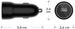 dbramante1928 Re-Charge 30W USB-C PD autolaadija - must CC3000BL7081