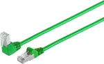 SHIVERPEAKS S/CONN maksimaalse &uuml;henduvusega Cat 6 S/FTP PiMF v&otilde;rgupatch-kaabel, nurga all otsene RJ45, roheline, 7,5 m (08-64063)