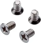 Renkforce RF-4453470 M3 x 10 mm Phillipsi pool&uuml;mara peakruvid, tsingitud teras, 10 tk