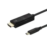 E+P CC368 USB-C - HDMI kaabel 1,5m 4K@60Hz must 866900