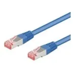 Wentronic Goobay CAT 6 patch-kaabel, S/FTP (PiMF), sinine, 30 m, LSZH halogenivaba, vask 68275