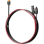Kaabel EcoFlow LMC4-XT60I-2.5M p&auml;ikesepaneelidele, XT60i pistik, 2,5 m, must/punane