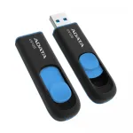 ADATA 64GB DashDrive UV128 USB-m&auml;lupulk USB Type-A 3.2 Gen 1 (3.1 Gen 1) Must, Sinine