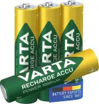 VARTA HR03 AAA Recharge Accu V&otilde;imsus 1000 mAh 05703 akud 4 tk roheline, kollane