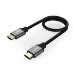 Unitek C137W HDMI 2.1 kaabel, 1,5 m, 48 Gbps, 8K@60Hz, 4K@120Hz, eARC, kullatud pistikud, must