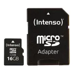 M&Auml;LU MICRO SDHC 16GB C10/W/ADAPTER 3413470 INTENSO