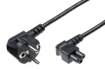 Microconnect PE010850A toitejuhe must 5 m C5 pistik