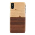 man and wood nutitelefoni &uuml;mbris iPhone X/XS jaoks &mdash; mudel mare, must