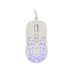 Hiir White Shark GM-9004 Tristan-2 Valge RGB USB