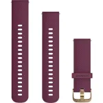 Garmin Quick Release 20 mm silikoonist kellarihm, lilla/kuldne