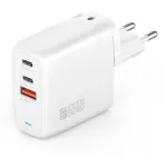 Siselaadija 4smarts GaN Flex Universal Valge