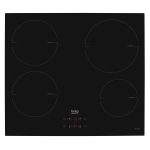 Beko HII 64400 MT pliit Must Sisseehitatav 60 cm Tsoon induktsioonpliit 4 tsooniga