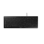 Cherry Stream klaviatuur, QWERTY, hispaania paigutus, must