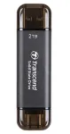 TRANSCEND Esd310c - 2TB kaasaskantav SSD - USB Type-A / USB USB-C