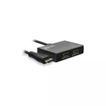 InLine HDMI-jaotur 2-pordiline, 4K/60Hz, USB-toitekaabliga, 0,5m