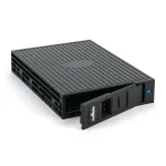 Fantec MR-25 vahetatav kettaraam 2,5" SATA/SAS HDD/SSD jaoks 3,5" lahtrisse, 7&ndash;15 mm, must