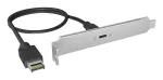 ICY BOX USB USB-C tagapaneel sisemise USB Type-E pistikuga