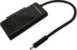 LC-toiteadapter USB-C f.1xNVMe-M.2 SSD&1x2.5''/3.5''/HDD - Adapter (LC-ADA-USB-SATA-NVME)
