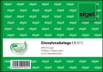 &Auml;rivorm Sigel EB615 roheline A6 50 lehte