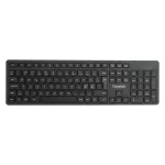 eSTUFF GLB212102 klaviatuur kontorisse USB QWERTY p&otilde;hjamaade must