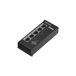 Haldamata Fast Ethernet PoE lauaarvuti l&uuml;liti Teltonika TSF000 &mdash; 5&times; 10/100 RJ-45, IEEE 802.3af/at, DC 7&ndash;57 V, must