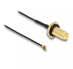 Antennikaabel DeLOCK RP-SMA emane I-PEX MHF I 35 cm