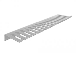 Kaablihoidik seinale kinnitatav DELOCK 66887, hall, 90 mm x 25 mm x 0,325 m, 1 tk