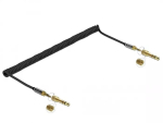 Audio kaabel DELOCK 85838 &mdash; 3,5 mm isane 3,5 mm isasele, 3 m, kullatud kontaktid, 28 AWG, must