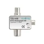 axing TZU 4-00 - Kaablijagaja - 0,1 - 1006 MHz - Alumiinium - Isane/Emane - IEC