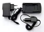 Extra Digital laadija Sony NP-FH30 / NP-FH50 / NP-FH100 akudele, 8,4 V 600 mA, autoadapteriga