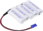 Panasonic eneloop akupack 5 x AA (Mignon) NiMH, 6 V, 1900 mAh, Graupneri pistik (124268)