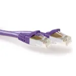 ACT lilla 30 meetri LSZH SFTP CAT6A paigalduskaabel takistuseta RJ45 pistikutega