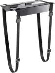SpeaKa Professional kaabliklamber, seadmepaigalduskanal SP-PCH-100 SP-9330268 Must, vastupidav kuni 10 kg (SP-9330268)