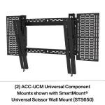 Peerless ACC-UCM2 paigalduskomplekt Must
