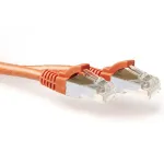 ACT oranž 7,00 m SFTP CAT6A paigalduskaabel RJ45 pistikutega