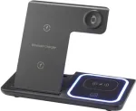 Renkforce RF-QiWC3in1-01 Qi 3-in-1 induktiivne laadimisjaam