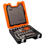 Bahco S138 padrunikomplekt, 138-osaline, 1/2", 1/4", 3/8"