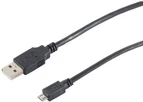 USB-kaabel S/CONN 77185-HQ 5m USB 2.0 A - Micro-USB B Must