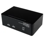 StarTech.com 2-pordiline DVI VGA kahe monitori KVM-l&uuml;liti USB, audio ja USB 2.0 jaoturiga