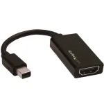 StarTech.com Mini DisplayPort - HDMI adapter - aktiivne mDP 1.4 - HDMI 2.0 videomuundur - 4K 60 Hz - Mini DP v&otilde;i Thunderbolt 1/2 Mac/PC HDMI-kuvarile/telerile/ekraanile - mDP HDMI-dongel