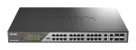 D-Link DSS-200G-28MPP v&otilde;rgul&uuml;liti hallatav L2 Gigabit Ethernet (10/100/1000) Power over Ethernet (PoE) 1U Hall