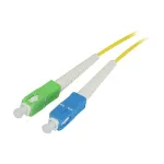 Synergy 21 LWL-1-Faser-Patchk. 1.0mtr.SC-SC(APC) - 9/125u - OS2 - G657A2 - AD=2mm - flexible Knickschutzt&uuml;lle (S215731)