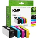 KMP kassett HP Nr.364XL N9J74AE must, ts&uuml;aan, magenta, kollane taastatud