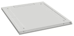 Rack cover EFB Elektronik PRO-DCH80B.TS Must Steel 800x1000x40mm