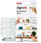 Kleepuv pahtel Tesa Sugru All-Purpose, 3 tk, valge