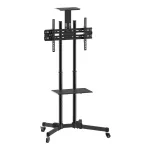 VALUE LCD-/TV-Rullalus, 37-70 tolli, kuni 50 kg, must
